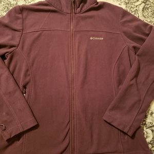 EUC Columbia Purple/Plum full zip hoodie
